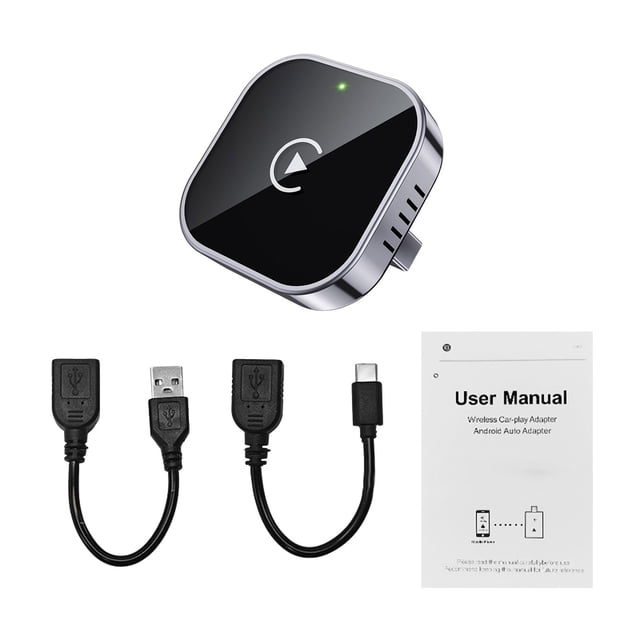 Wireless CarPlay Adapter 2025 Upgrade Wired CarPlay To Wireless Mini USB Design For Cars With Built In Wired CarPlay Plug And Play Easy Use Fast Stable Connection Car Play
