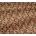 thumbnail image 5 of oneOone Viscose Jersey Fabric Floral Block Printed Fabric 1 Yard 60 Inch Wide, 5 of 5