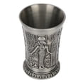 thumbnail image 3 of Mini Cup, Unique Ornaments Whiskey Shot, For Family Home Cafe Copper,Antique Tin, 3 of 8