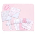 thumbnail image 1 of The Peanutshell Baby Hooded Towels and Washcloths Gift Bath Set, 23 Piece, Pink, 1 of 7