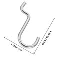 thumbnail image 2 of BESTYASH 30pcs Peg Board Hangers Heavy Duty Iron for Garage Organization for Crafters, 2 of 8