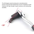 thumbnail image 3 of 360 Degree Swivel Knuckle Joint Air Impact Wrench Wobble Socket Adapter Household Automobile and Motorcycle Repairing Maintenance Hand Tool Accessory 1/2inch 3/8inch 1/4inch Optional, 3 of 7