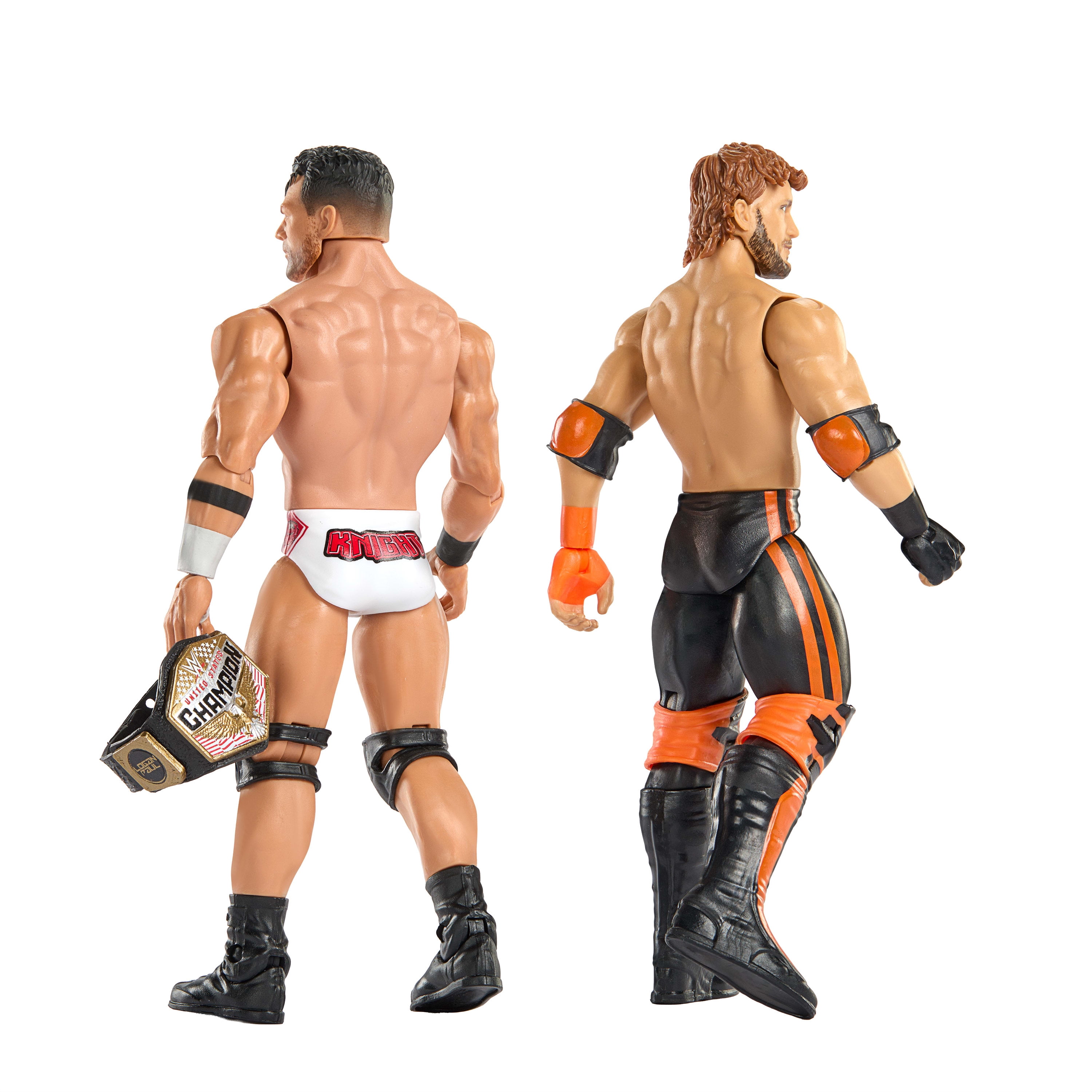 WWE Main Event Showdown LA Knight vs Logan Paul Action Figures Set, Series #24, 6-inch Collectibles