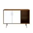 thumbnail image 3 of 44 inch Assymetrical Acorn and White Buffet TV Stand, 3 of 4