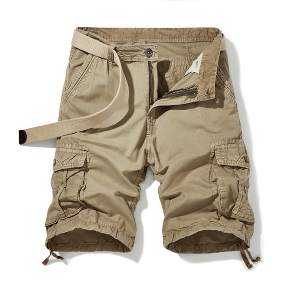 Meichang Mens Cargo Shorts Summer Tactical Work Shorts Lightweight Workwear Cargo Shorts with Multi Pockets Fathers Day Gifts