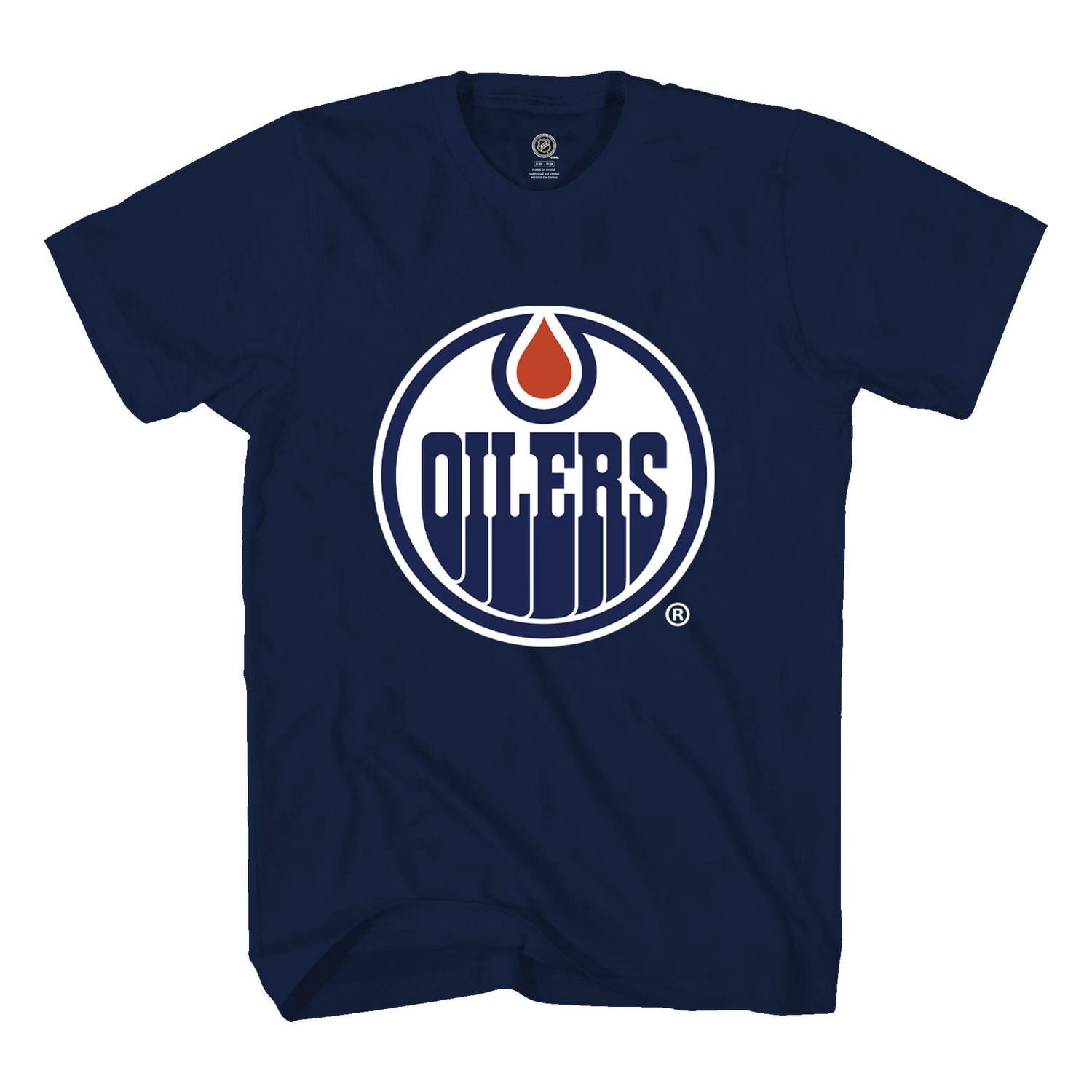 T-shirt à manches courtes pour hommes des Oilers d'Edmonton de la LNH *Exclusivité en ligne