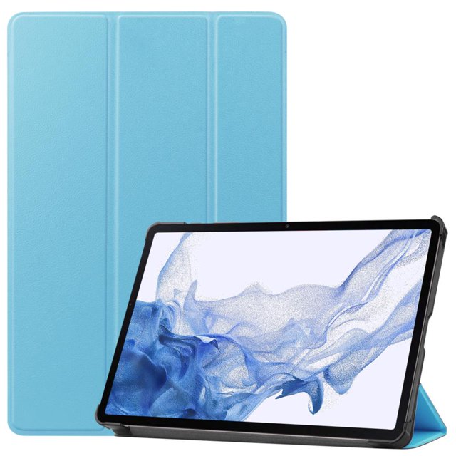 Smart PU Leather Case for Amazon Fire HD10 2023 Tablet Funda Capa Cover For Fire Max 11 Fire HD8 PLUS Kindle 11th Gen 2022 Case Sky blue Fire HD8 PLUS 2020