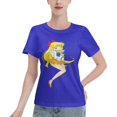thumbnail image 1 of T-Shirt Basique à Manches Courtes pour Femmes Sailor Moon Aino Minako, 1 of 6