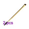 thumbnail image 1 of 2PCS Bamboo Brushes Double Head Handle Pro Eyelash Eyebrow Brush Makeup Cosmetic Beauty Tool, 1 of 4
