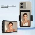 thumbnail image 3 of Phone Vlog Selfie Screen, Adjustable Brightness 1000mAh 5G 2.4G Magnetic Phone Vlog Screen 3.97 Inch  for Recording, 3 of 7