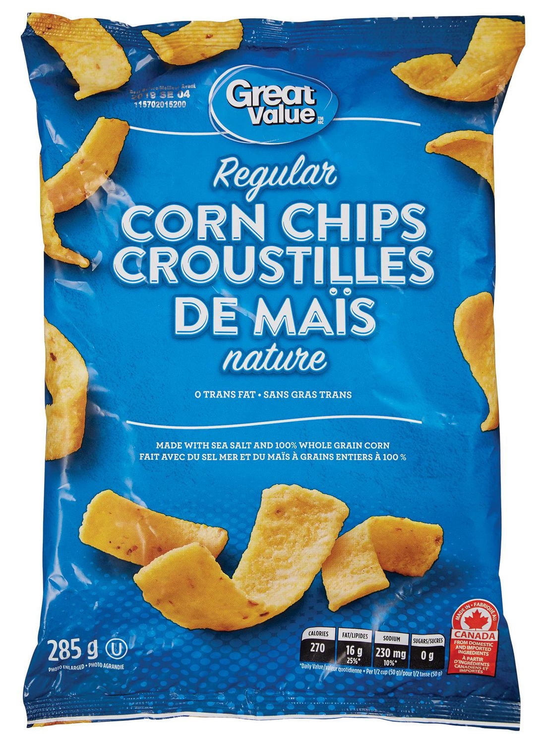 Great Value Regular Corn Chips
