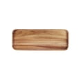 thumbnail image 2 of Oleegame 2PC Placemat Wood Serving Tray Durable Dishwasher Rectangular Party Plates Household Tableware, 2 of 9