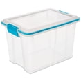 thumbnail image 1 of Sterilite Large 20 Qt Storage Container Tote with Latching Lids, (24 Pack), 1 of 12