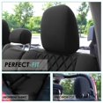 thumbnail image 4 of For 2020-2024 Jeep Gladiator FH Group Neoprene Waterproof Custom Fit Car Seat Covers - Rear Set Black, 4 of 5