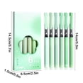 thumbnail image 3 of Roiihwy Black Gel Pens, 0.5mm Extra Fine Pens Ballpoint Fine Point Smooth Writing Pens, Quick Dry Student Exam Fast Drying Pen for Office Supplies Stationery, 3 of 6