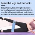 thumbnail image 2 of Bande de Résistance pour Exercice des Hanches, Jambe Cuisse, Entraînement, Mise en Forme, Ceinture de Résistance, Sangle de Résistance Antidérapante, Ceinture de Résistance pour Squats, L, Bleu, 2 of 7