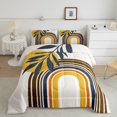 thumbnail image 1 of Erosebridal Abstract Art Bedding ToddlerComforter Set, Mid Century Down Comforter, Leaves Room Decor, 2pcs, 1 of 8