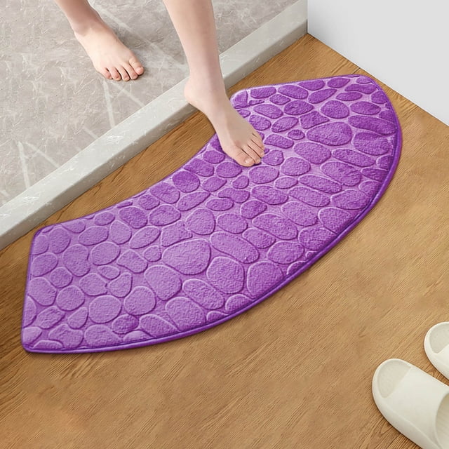EGNMCR Rugs for Living Room, Area Rug 1pc Memory Foam Bath Rug Embossed Bathroom Mat Water Absorbent And Washable Bath Rugs Non-Slip Thick Soft And Comfortable Carpet For Show catch mud