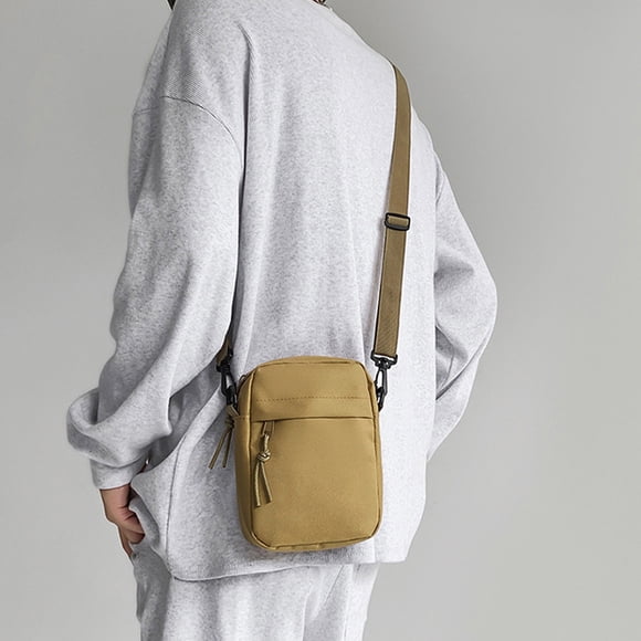TopLLC Sling Bag Crossbody Chest Shoulder Water T Sling Purse One Strap Travel Bag For Men Women Boys With Earphone Hole chest pocket