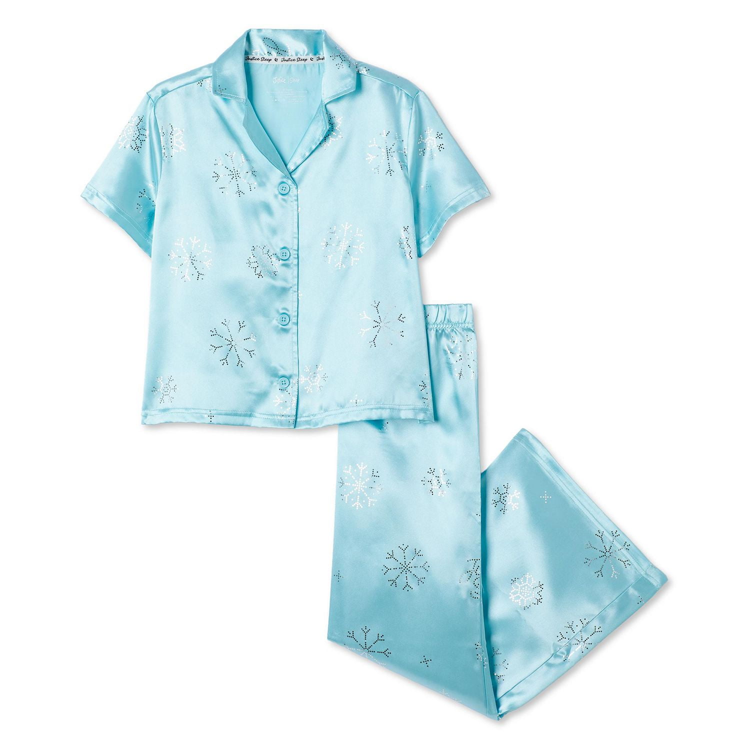 Pyjama 2&nbsp;pièces en satin Justice pour filles