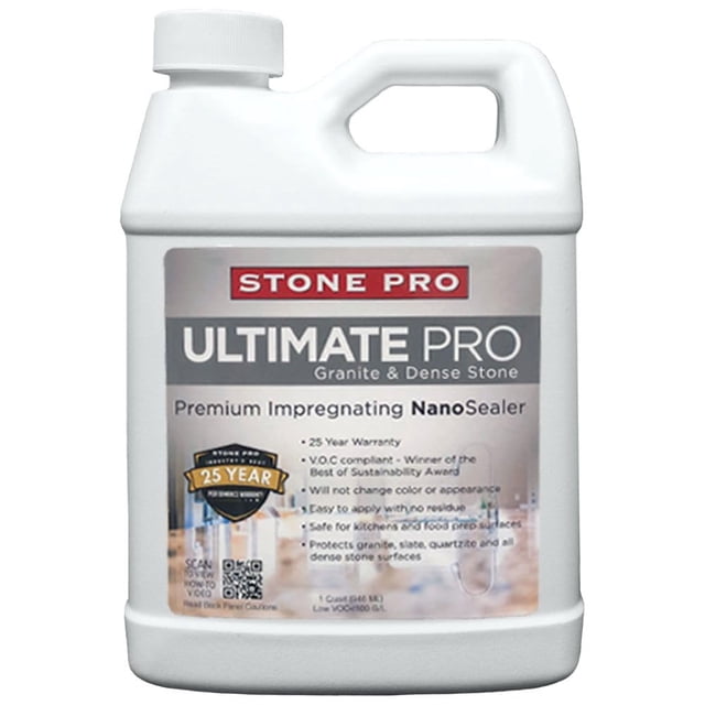 StonePro – Scellant Pro Ultime (1 Gallon – 128 Fl Oz) (pour Sceller le Granit, l'Ardoise et la Pierre Dense)