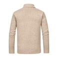 thumbnail image 3 of Grrvtrz Men's Double Breasted Cable Knit Sweater Button Down Shawl Collar Cardigans Chunky Comfortable Knit Cardigan, 3 of 3
