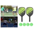 thumbnail image 4 of Palettes de Pickleball Professionnelles avec Noyau Portable Raquettes Vert, 4 of 8