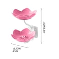 thumbnail image 3 of 2-Piece Mixed Color Soap Box Set - Wall-Mounted Draining Soap Tray, Double Layer Storage, Prevents Mess, Keeps Counter Dry, for Household and Bathroom Organization, 3 of 6