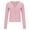 Pink, variant on Lightweight Knit Cardigans Sweater Womens Long Sleeve Fall Button Down Ribbed Sweaters Casual Loose Fashion Tops White, L