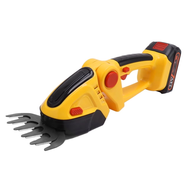 Cordless Grass Shear, Rechargeable Hedge Trimmer Mini Hedge Trimmer Kit Shrubber Handheld Shears Electric Weed Trimmer 110-240V Mini Hedge Trimmer Kit For Lawn 110-240V