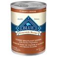 thumbnail image 1 of Blue Buffalo Homestyle Recipe Repas à la dinde pour chiens adultes, nourriture humide, boîte de 354 ml (12,5 oz), 1 of 11