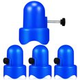 thumbnail image 1 of MIANGASTORE 4Pcs Trampoline Pole Caps Trampoline Net Hook Pole Covers with Screw-in Bolts for 1.5 Inch Diameter, 1 of 9