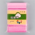 thumbnail image 1 of Oleegame 1PC 5 Roll Garbage Bag With New Materials 5 Roll Household Plastic Bag Color Disposable Garbage Bag Pink, 1 of 4