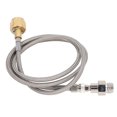 thumbnail image 4 of Soda Refill Adapter, CO2 Refilling Connector Perfect Match High Temperature Ductility Stainless Steel Brass  For Replacement W21.8-14 To TR21-4, 4 of 8