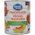 thumbnail image 1 of Great Value Peach Slices in Light Syrup, 1 of 4