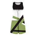 thumbnail image 5 of Ovzne Robes pour Femmes 2025 Robe d'Été Femmes Imprimé avec Poches Chemises de Nuit Sans Manches Vêtements de Nuit Plissée devant Chemise de Nuit Col Rond Robe Femmes Imprimée Liquidation, 5 of 5