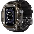 thumbnail image 1 of Waterproof Case for Apple Watch Series 10 46mm, Protective Rugged Case with Soft Silicone Band and Built-in Screen Protector for iWatch Series 10 46mm, 1 of 6