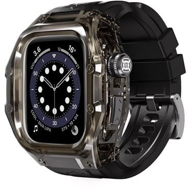 Waterproof Case for Apple Watch Series 10 46mm, Protective Rugged Case with Soft Silicone Band and Built-in Screen Protector for iWatch Series 10 46mm