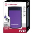 thumbnail image 2 of Disque dur externe USB 3.0 d'1 To testé pour chute militaire de Transcend, 2 of 5