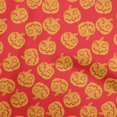 thumbnail image 1 of oneOone Cotton Silk Red Fabric Halloween Craft Projects Decor Fabric Printed By The Yard 42 Inch Wide, 1 of 4