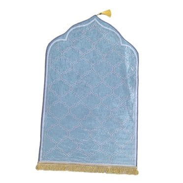 Tapis de Prière Tapis de Prière Tapis de Prière Musulman Tapis de Sol Épais Tapis de Prière Tapis pour Bleu