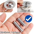 thumbnail image 3 of MYG 1/2/5pcs 35mm 45mm Kitchen Sink Basket Strainer Waste Threaded Screw Connector, 3 of 4