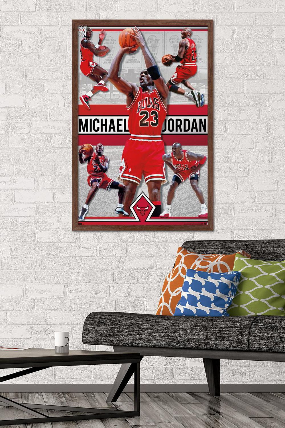 Michael Jordan - Collage Wall Poster, 22.375" x 34"