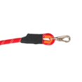 thumbnail image 3 of ZippyPaws Climbers Rope Heavy Duty Dog Leash - Thick Leashes for Large Breed Dogs Durable 2/3'' Climbing Rope 6 Feet Long Comfortable Woven Design Tested Strength Over 3000 lbs - Red, 3 of 5
