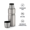 thumbnail image 2 of Bouteille isotherme compacte Thermos Stainless King de 16 oz, Acier Inoxydable, 2 of 5