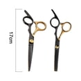 thumbnail image 2 of Hair Cutting Scissor Thinning Shear Set, Hairdressing Thinning/Texturizing Shears/Scissors, Salon Hair Scissors, 2 of 6
