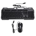 thumbnail image 2 of USB Wired Keyboard and Mouse Set, Ergonomic 1200DPI 104 Keys Aluminum Alloy Fast Response Wired Keyboard and Mouse Combo RGB Light  for PC, 2 of 7