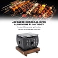 thumbnail image 3 of Mini Barbecue Portable Style Japonais Chauffage Rapide, Répartition Uniforme de la Chaleur pour Réunions de Famille, avec Design Élégant, 3 of 8