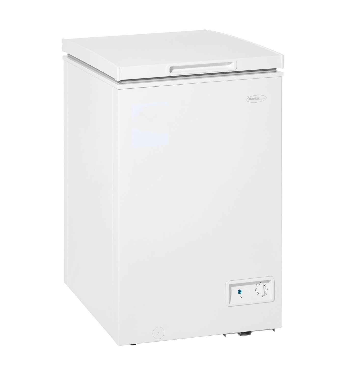 Danby DCF035A6WM Modèle carré de congélateur coffre de 3,5 pi3 DOE en Blanc