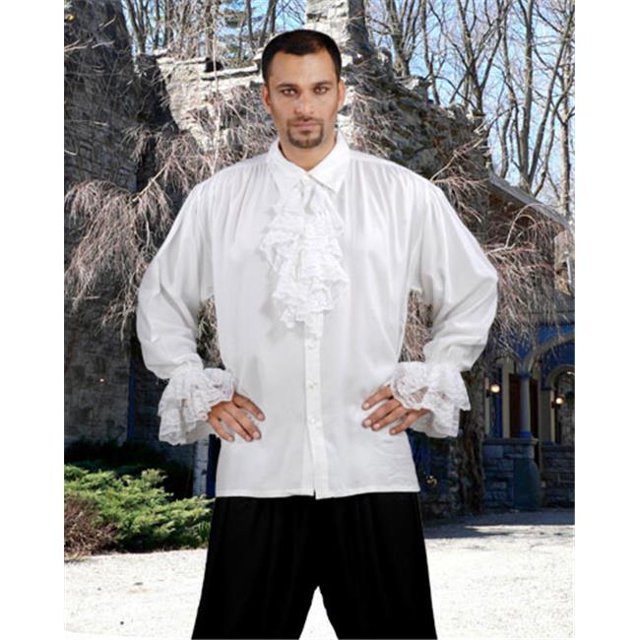 The Pirate Dressing C1090 John Calles Chemise - Blanc - 2TG